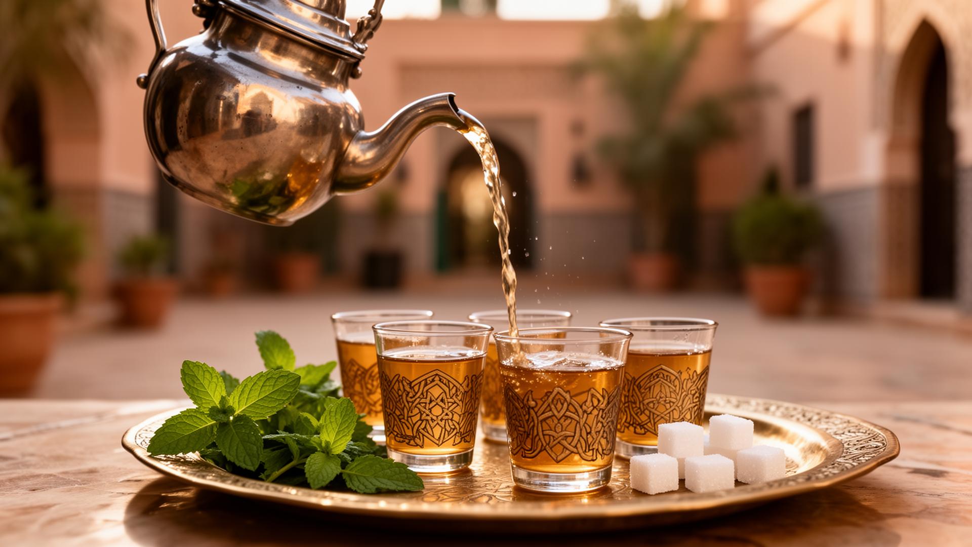 The Moroccan mint tea ritual, explained
