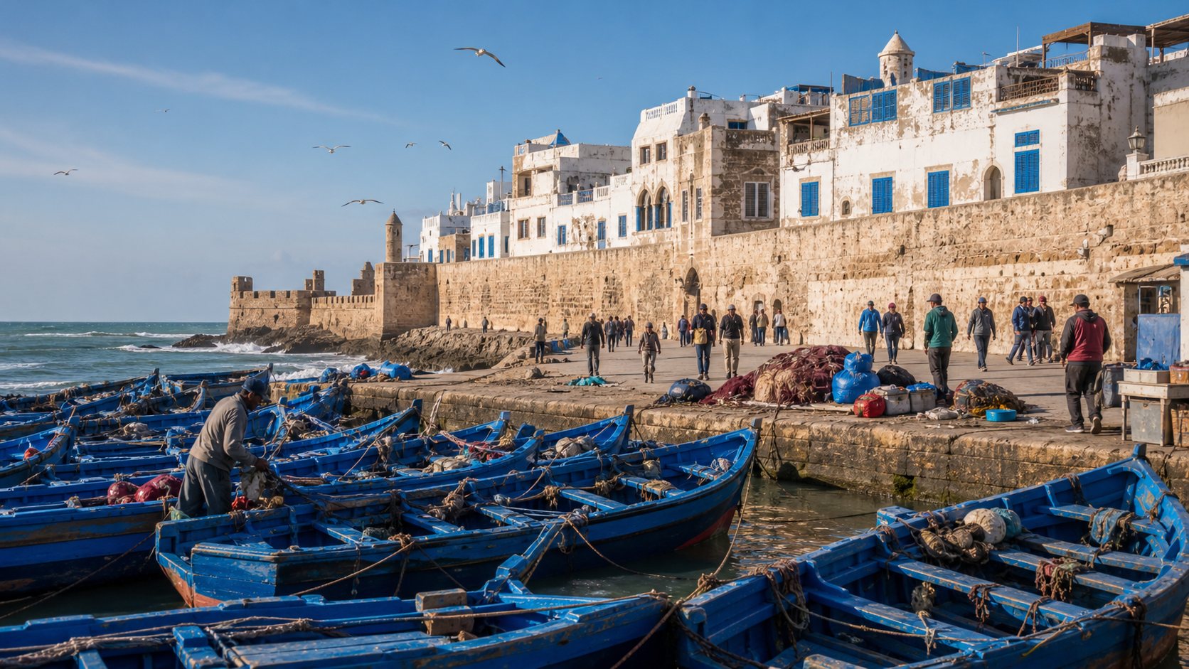 Essaouira Boats